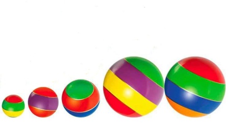 Купить Мячи резиновые (комплект из 5 мячей различного диаметра) в Осе 
