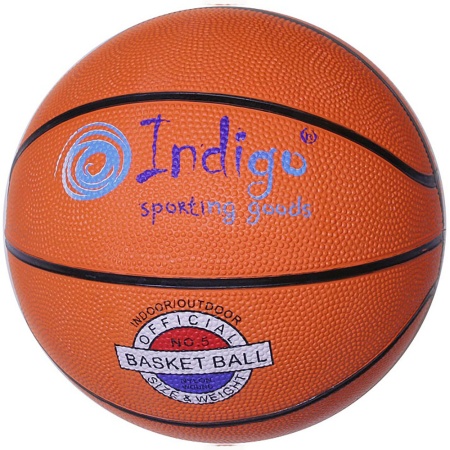 Купить Мяч баскетбольный Indigo №5 в Осе 