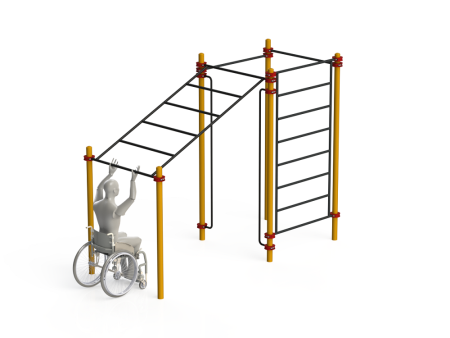Купить Спортивный комплекс для инвалидов-колясочников WRK-D15_76mm в Осе 