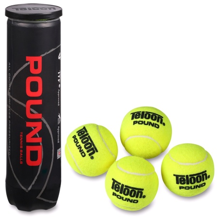 Купить Мяч для большого тенниса Teloon 828Т Р4  (4 шт) в Осе 